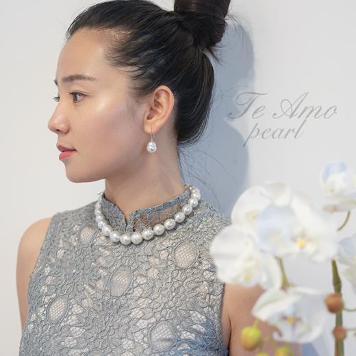 【福禄】系列南洋珠耳钩 商品图3