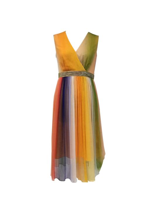 【伯妮斯茵】172S226--橙色连衣裙 商品图0