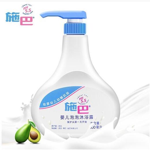 德国原装 sebamed/施巴 婴儿泡泡沐浴露500ml 商品图0