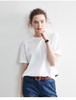 可盐可御女人味 前短后长丝光棉真丝T恤大T恤女 商品缩略图2
