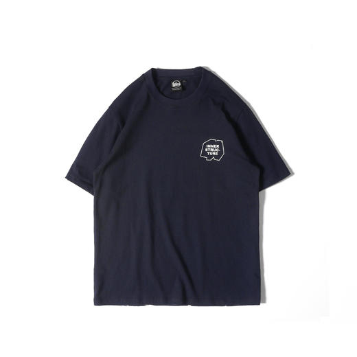 DAKYAM 波普风立体图形印花t恤男短袖潮牌体恤衫纯棉圆领夏季情侣 商品图3