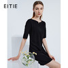 EITIE爱特爱初秋新款时尚简约气质一字领A版显瘦短裙连衣裙女B2107752 商品缩略图0