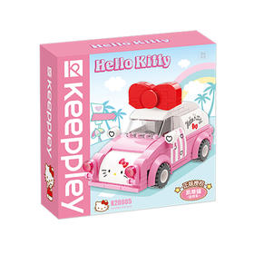 启梦积木K20805凯蒂猫迷你车