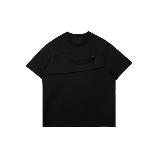 Unawares.SS21 定制调节扣裁片T恤 商品图3