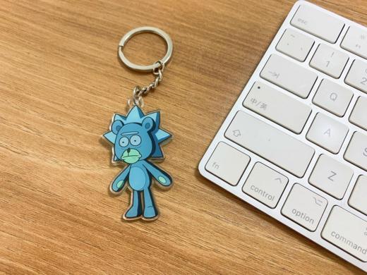 【积分兑换周边，请勿直接购买】「Rick and Morty」亚克力钥匙链 商品图1