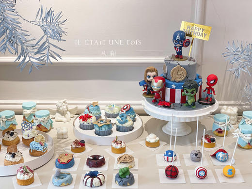 甜品台套餐（包含30款小单品 需要先拍下主蛋糕，根据主蛋糕设计） 商品图0