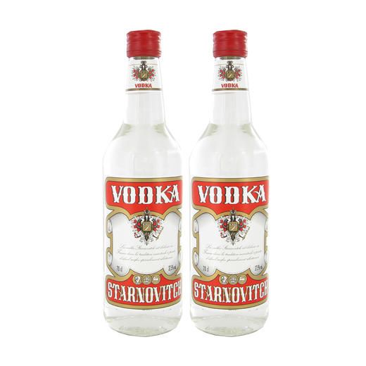 【双支特惠装】斯塔维奇伏特加 Vodka Starnovitch 700ml*2 商品图0