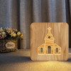 实木松木 · 工艺led夜灯   2款可选（生日/婚礼//节日 · 美好又实用的礼物） 商品缩略图1