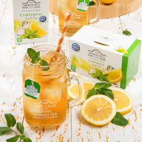 【冰爽一夏！买赠冰霸杯！】亚曼英式冷泡茶 AHMAD TEA 原装进口英式茶40g/盒  多口味组合