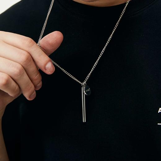 FPA(VENGETICE) Bar长条项链 嘻哈国潮饰品情侣 商品图2