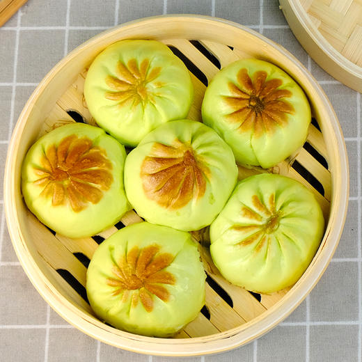 蔬汁煎包蔬菜汁早餐包子 商品图3