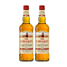 【双支特惠装】爱德华爵士威士忌 Sir Edward's Whisky 1000ml*2