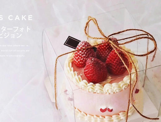 爱神的祝福｜草莓复古蛋糕 商品图0