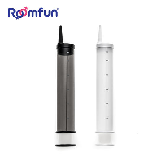 roomfun房趣 灌肠器250ML后庭肛门清洗器同志用品大溶量注射器冲洗器灰色白色 商品图3