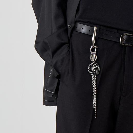 OPICLOTH/OPIC 20AW "O" 形铭牌钥匙扣 商品图1