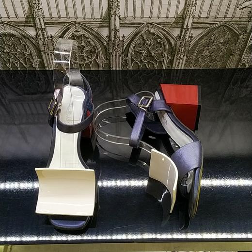 LFGJ 1129夏季设计师款粗跟凉鞋 商品图8