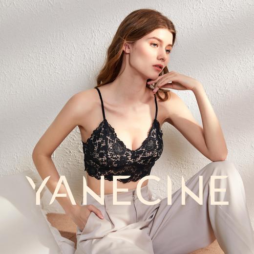 YANECINE 法式吊带水溶花精致蕾丝内衣 商品图0