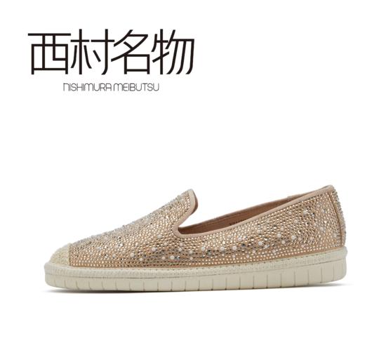 西村名物2021秋季新款编织满钻休闲单鞋X21CM33321 商品图3