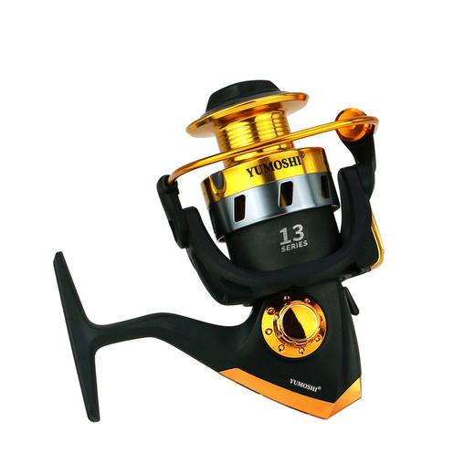 【纺车式渔轮】YUMOSHI渔具海杆套装鱼线抛杆轮 商品图3