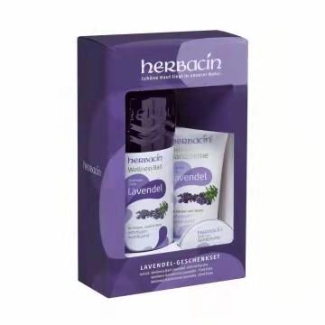 【海外直邮】Herbacin/贺本清 礼盒套装(沐浴露500ml+护手霜75+护手霜20ml) 商品图1