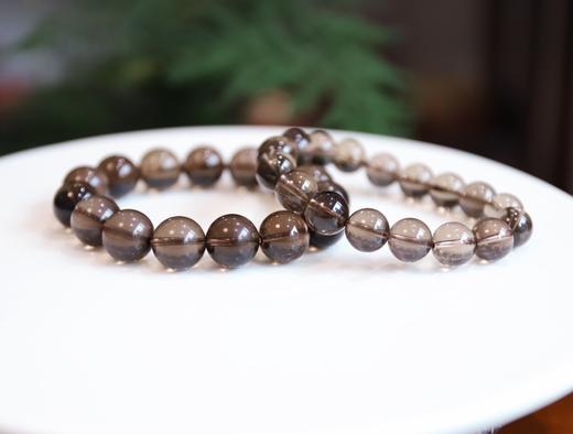 烟晶手串【咖啡加糖】，珠径12/14.5mm 商品图0