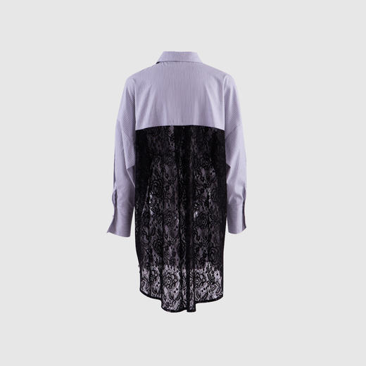 冷淡风拼接假两件套心机衬衫 商品图3