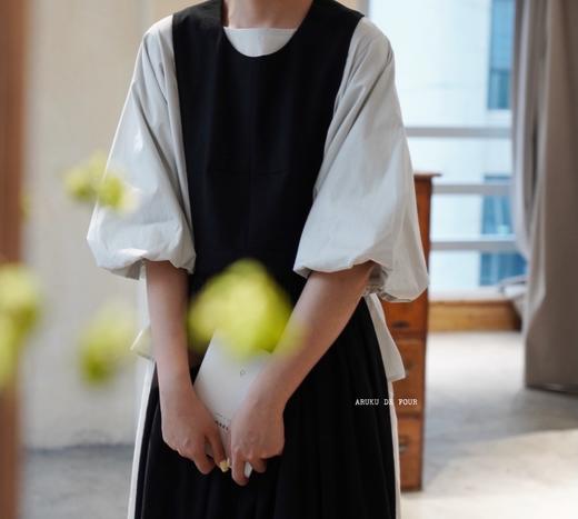 FRANCESCA卡其/浅灰/白/黑波波短袖 商品图8