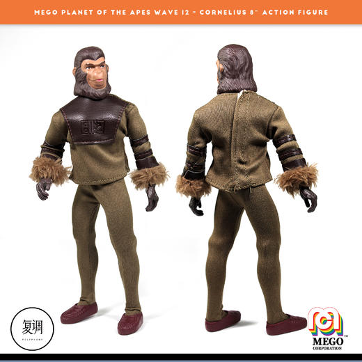 现货 Mego 人猿星球 科尼利厄斯 Cornelius 可动 挂卡 商品图3