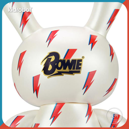 现货 Kidrobot 大卫·鲍伊 David Bowie Dunny 闪电 8寸 潮玩 摆件 限定 商品图6