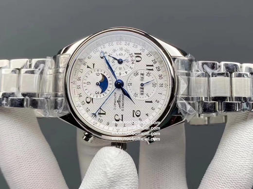 GS再攀高峰【计时探月 精妙万千】GS精心打造浪琴名匠月相2018新款L2.773.4.78.6腕表——万千精妙，汇于一盘布局精巧，整个手表基于正品original原版开模的super copy版本❕ 商品图12