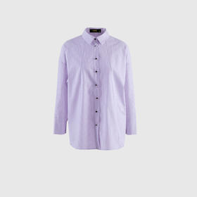 后背捏褶休闲款衬衣