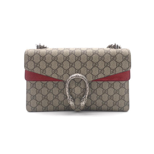 97 Gucci古驰 Dionysus系列老花酒神中号红色配件有防尘袋尺寸28x17x9 好价 瀚哲名品奢侈品店