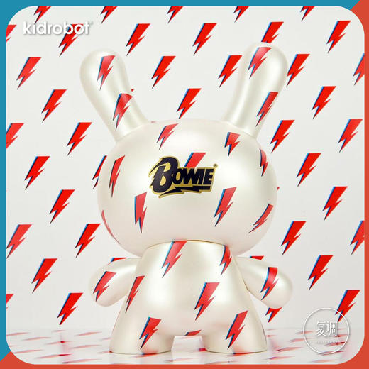 现货 Kidrobot 大卫·鲍伊 David Bowie Dunny 闪电 8寸 潮玩 摆件 限定 商品图1