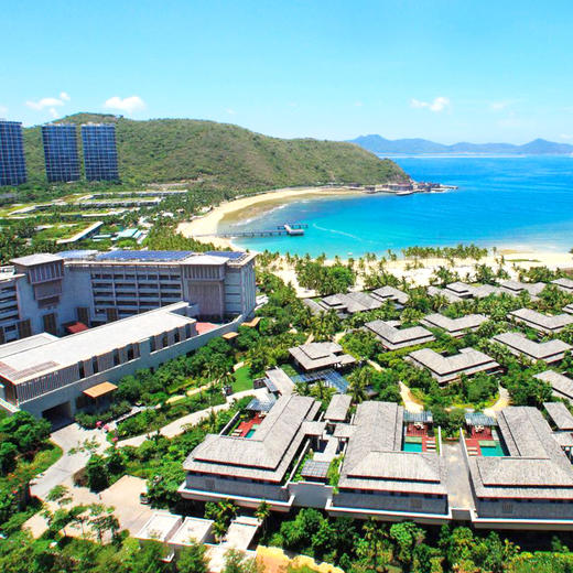 三亚鹿回头酒店豪华海景房酒店2晚亲子情侣双早下午茶泰式餐 商品图4