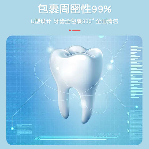 软毛儿童牙刷u型婴儿口含式刷牙神器「两只装」 商品图3