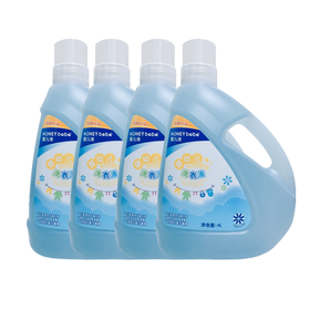 蜜儿港婴幼儿天然酵素洗衣液4LMI007（4瓶）