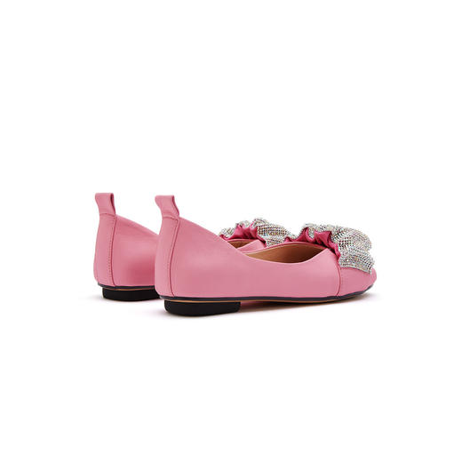 夏季新款女单鞋透气羊皮皮软底豆豆鞋仙女风芭蕾舞鞋 商品图3