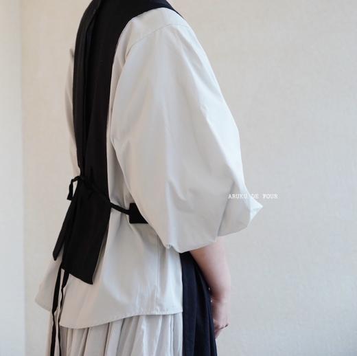 FRANCESCA卡其/浅灰/白/黑波波短袖 商品图11