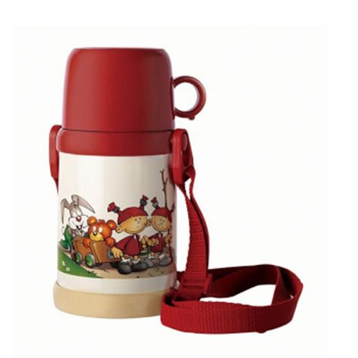 双立人真空儿童杯380ml 红色ZW-SJH003 商品图0