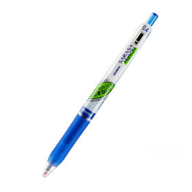 斑马按动中性笔JJS77-BL/0.4蓝办公签字考试专用学生用文具用品