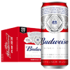 百威（Budweiser）淡色拉格啤酒 450ml*18听 整箱装 商品缩略图0
