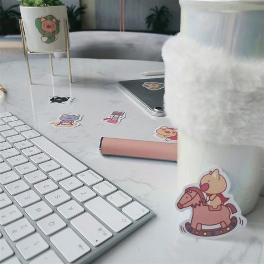 CATTI吉祥物创意定制贴画装饰周边卡通图案DIY可爱贴纸 商品图1