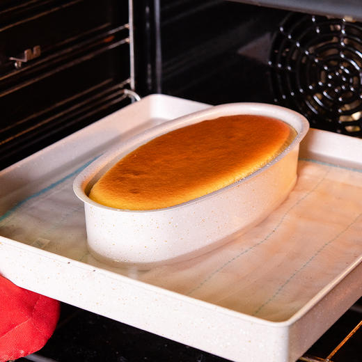 百钻香槟金乳酪蛋糕模 椭圆形芝士蛋糕模具 做轻乳酪面包烘焙工具 商品图1