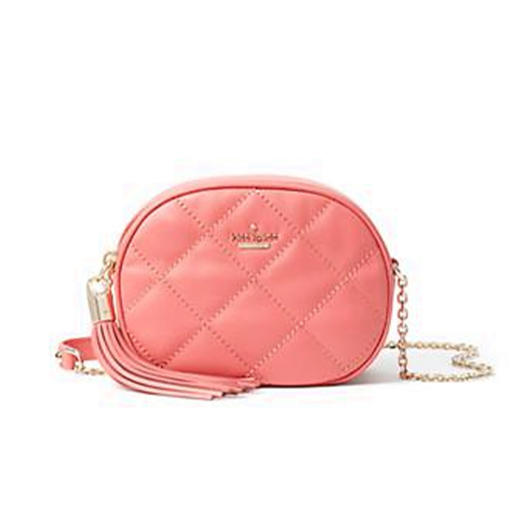 Kate Spade 凯特·丝蓓 女士斜挎单肩包 红色 PXRU7571 WARMGUAVA 商品图0