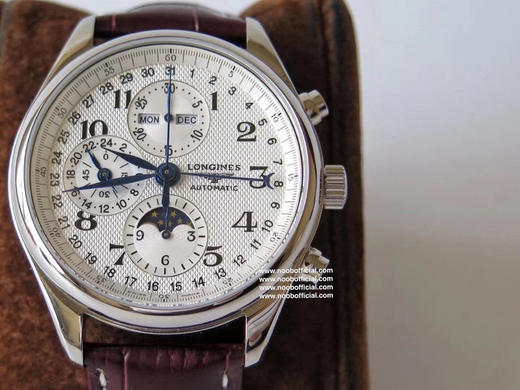 GS再攀高峰【计时探月 精妙万千】GS精心打造浪琴名匠月相2018新款L2.773.4.78.6腕表——万千精妙，汇于一盘布局精巧，整个手表基于正品original原版开模的super copy版本❕ 商品图14