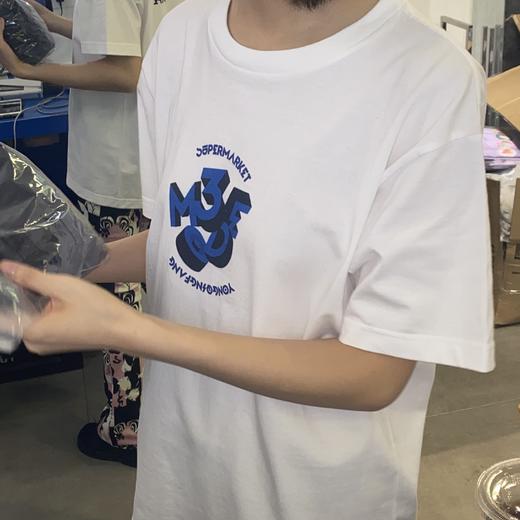 R-3MODE 蓝色字母T 商品图0