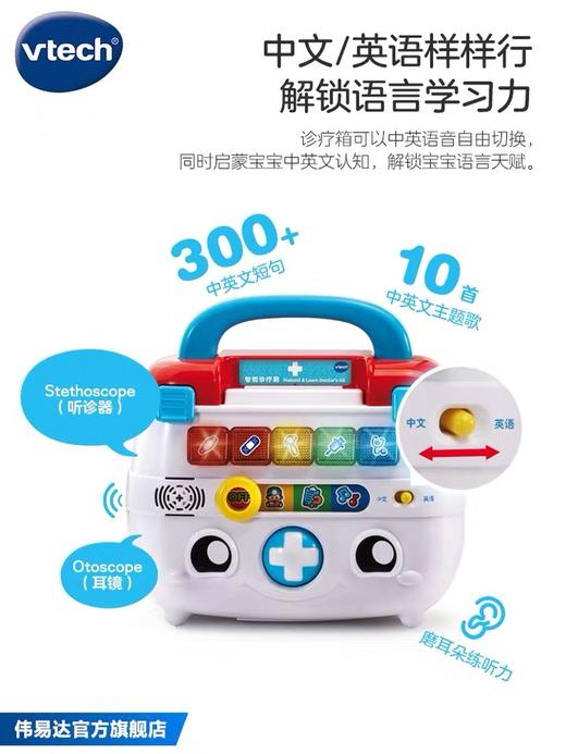 伟易达智能诊疗箱仿真过家家 商品图1