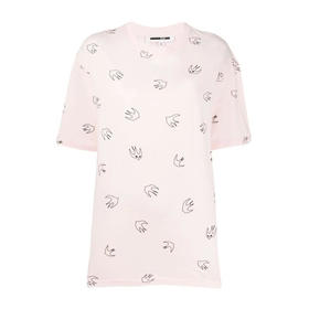 MCQ 麦昆 女士短袖T恤 粉色 494256 RNJ54 5703