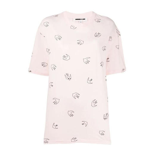 MCQ 麦昆 女士短袖T恤 粉色 494256 RNJ54 5703 商品图0