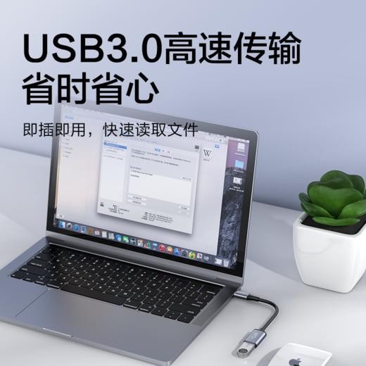 品胜  Type-C 3.1 转OTG铝合金数据线0.15m安卓通用平板连接U盘下载多功能转换器优盘适用苹果电脑华为小米oppo手机即插即用 商品图3